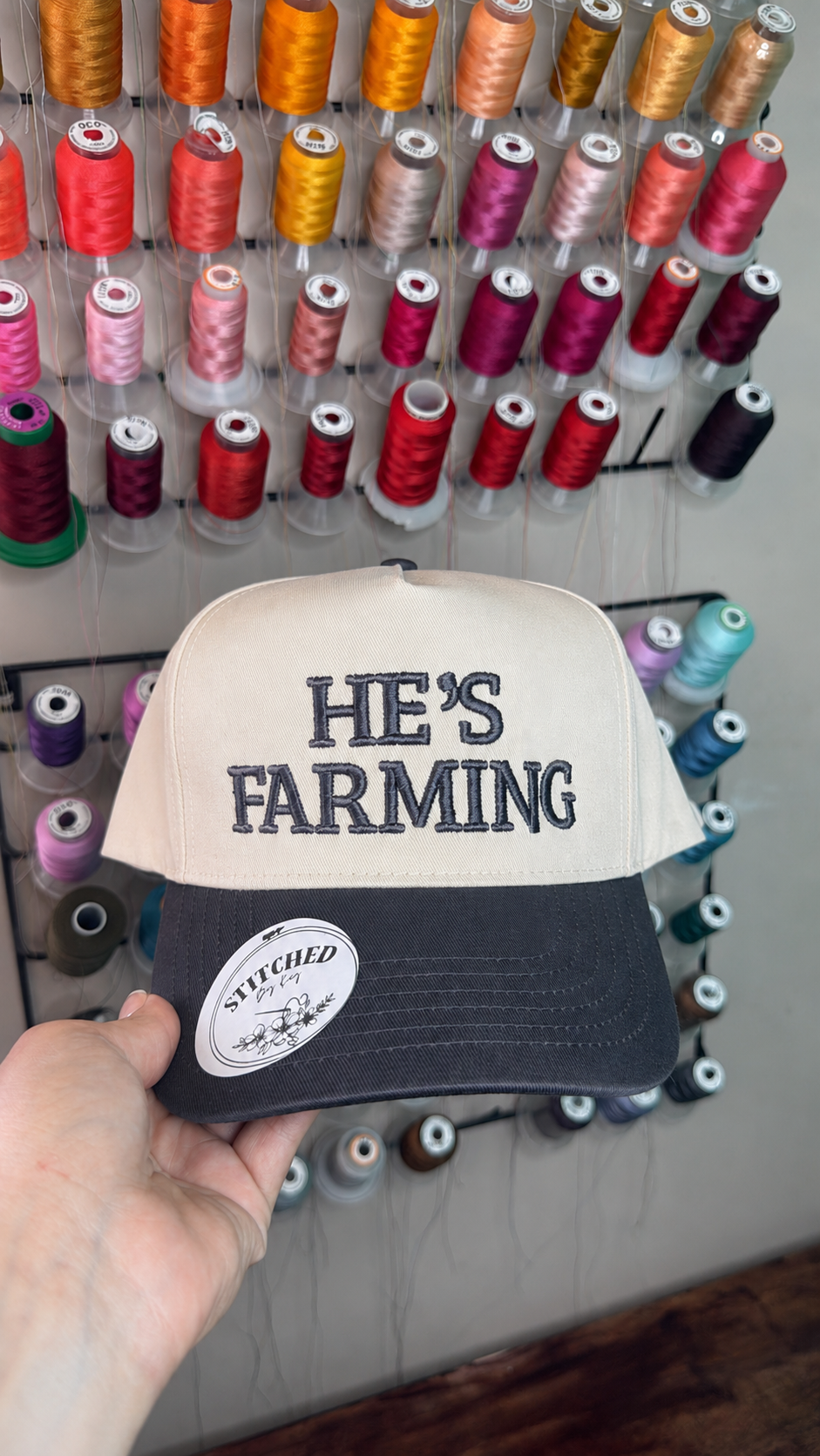 HE'S FARMING Hats
