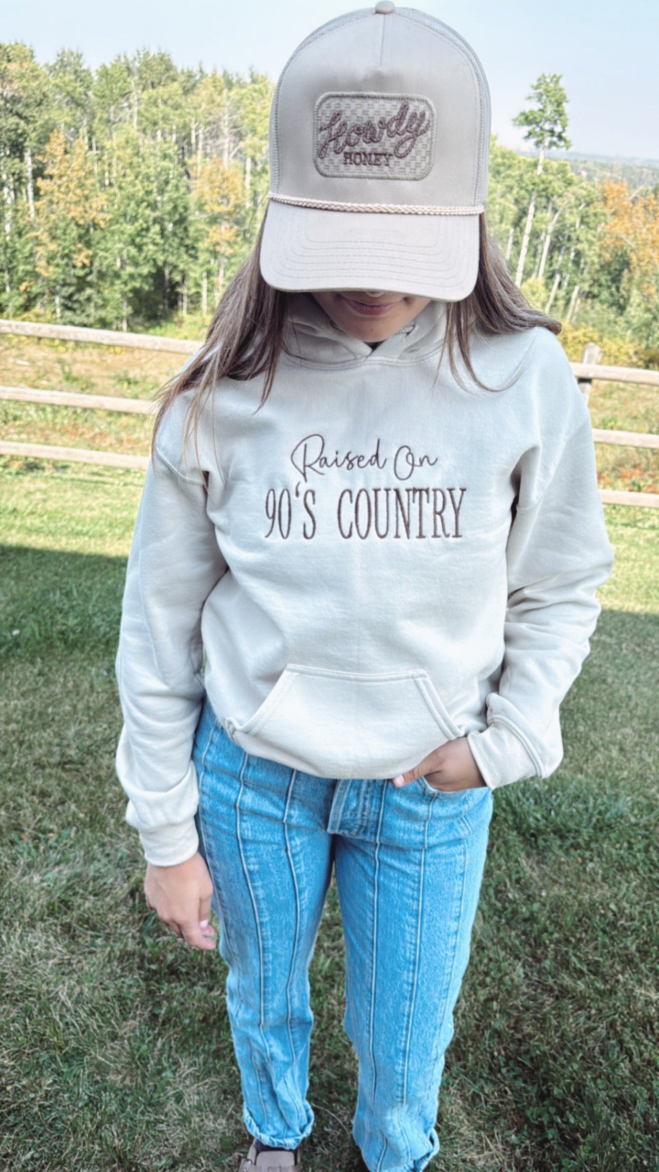 Raised On 90's Country Hoodie