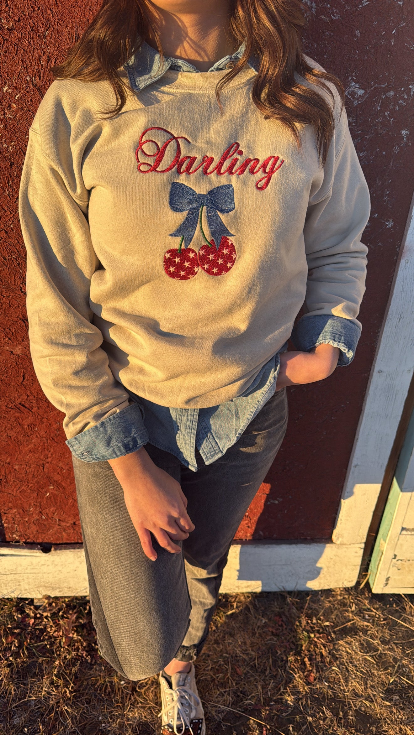 Cherry Darling Crewneck