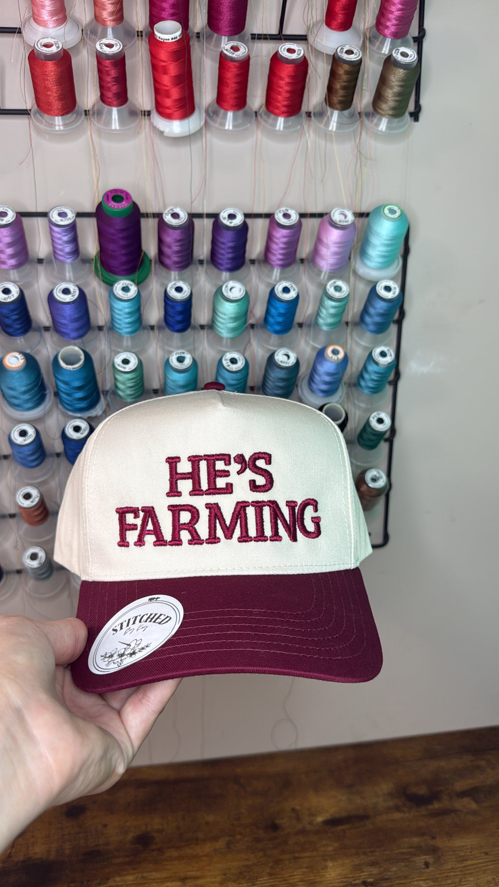 HE'S FARMING Hats