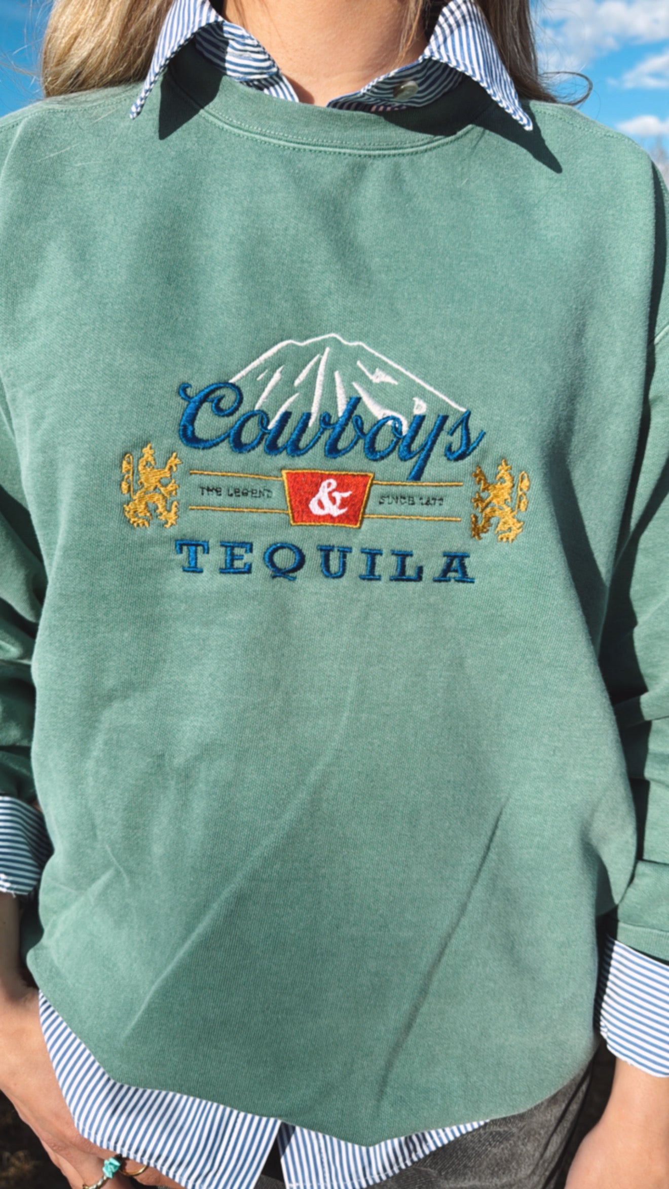 Cowboys & Tequila Crewneck