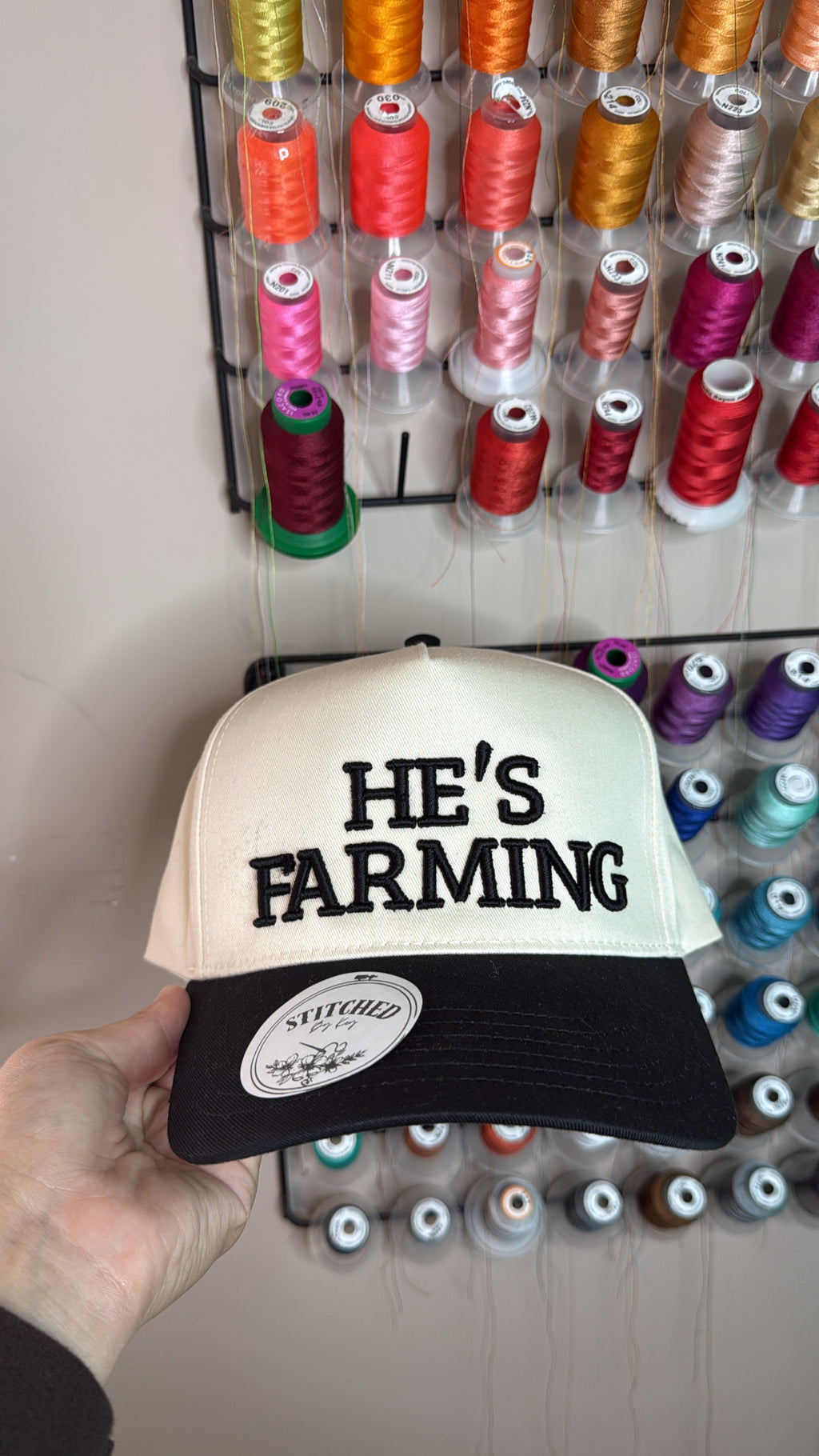 HE'S FARMING Hats