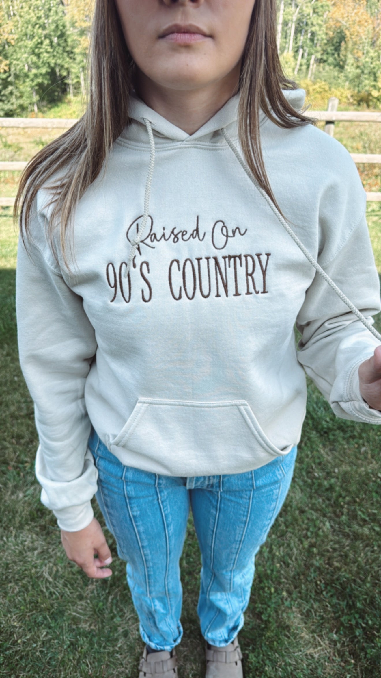 Raised On 90's Country Hoodie