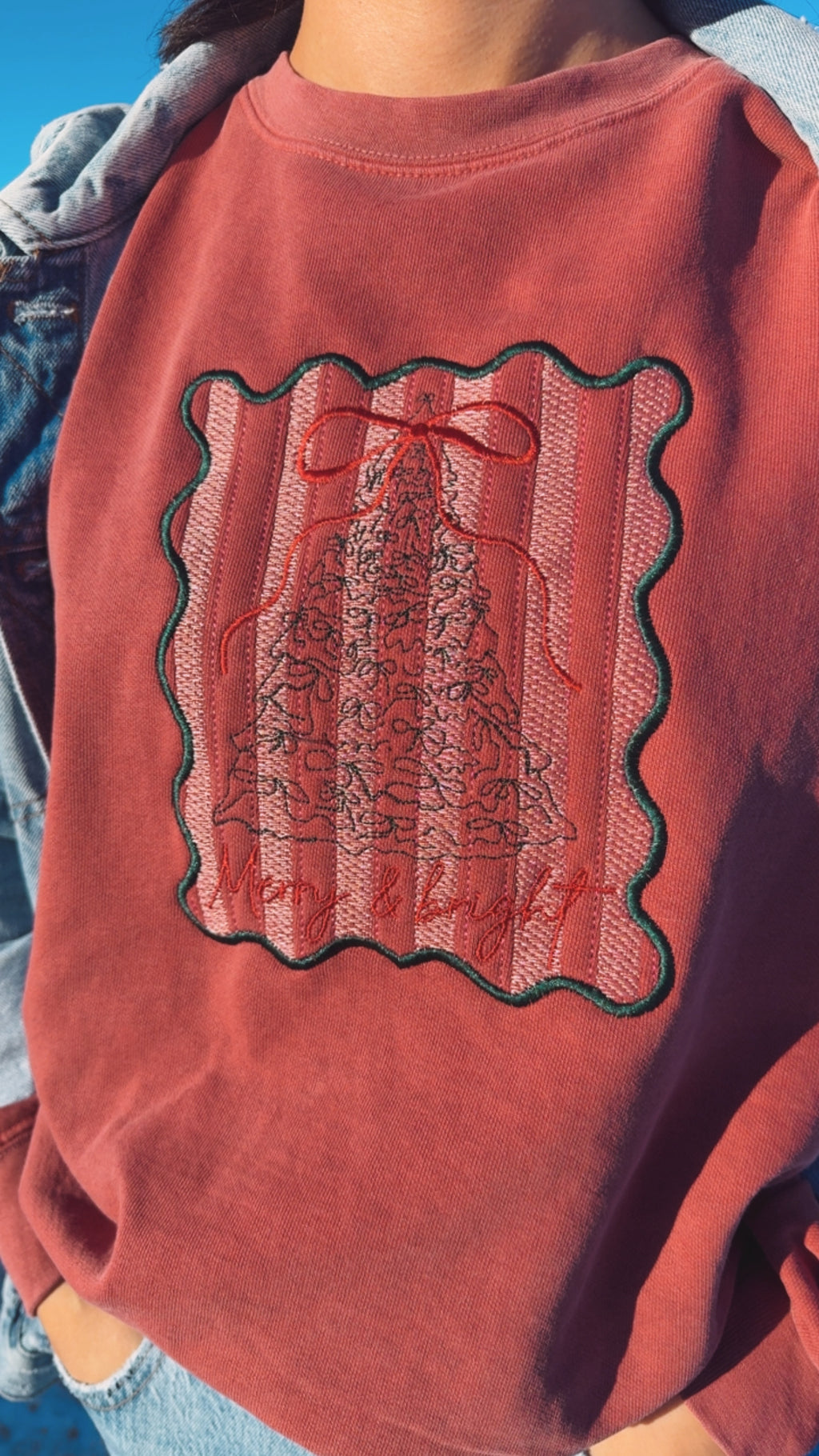 Merry & Bright Crewneck