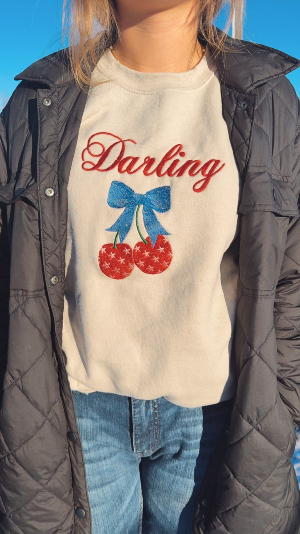 Cherry Darling Crewneck