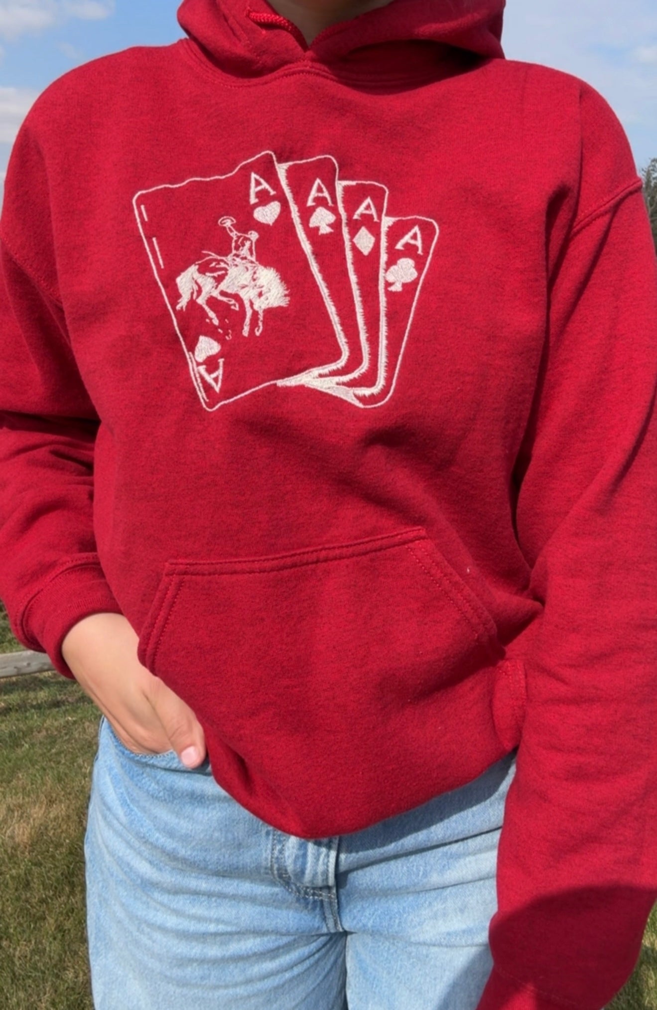 Red Aces Hoodie