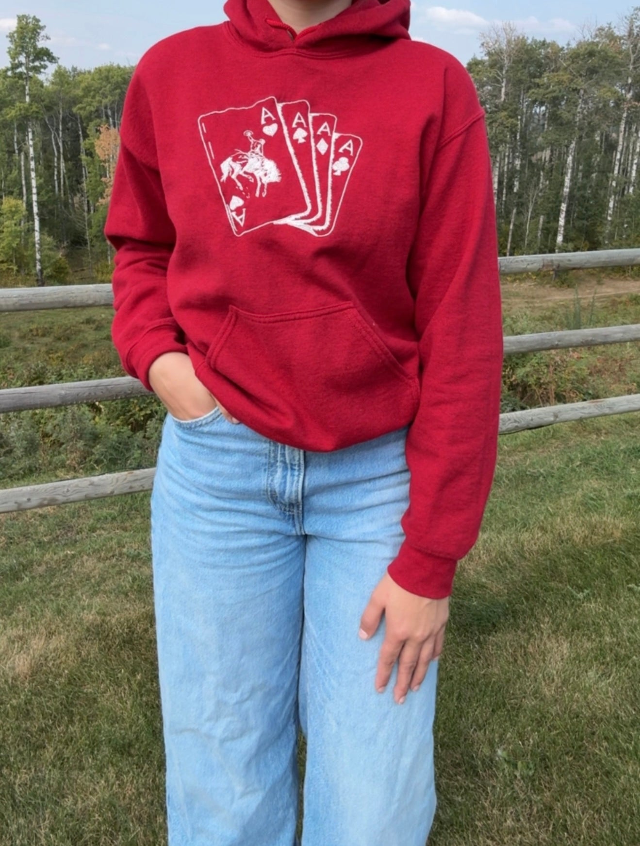 Red Aces Hoodie