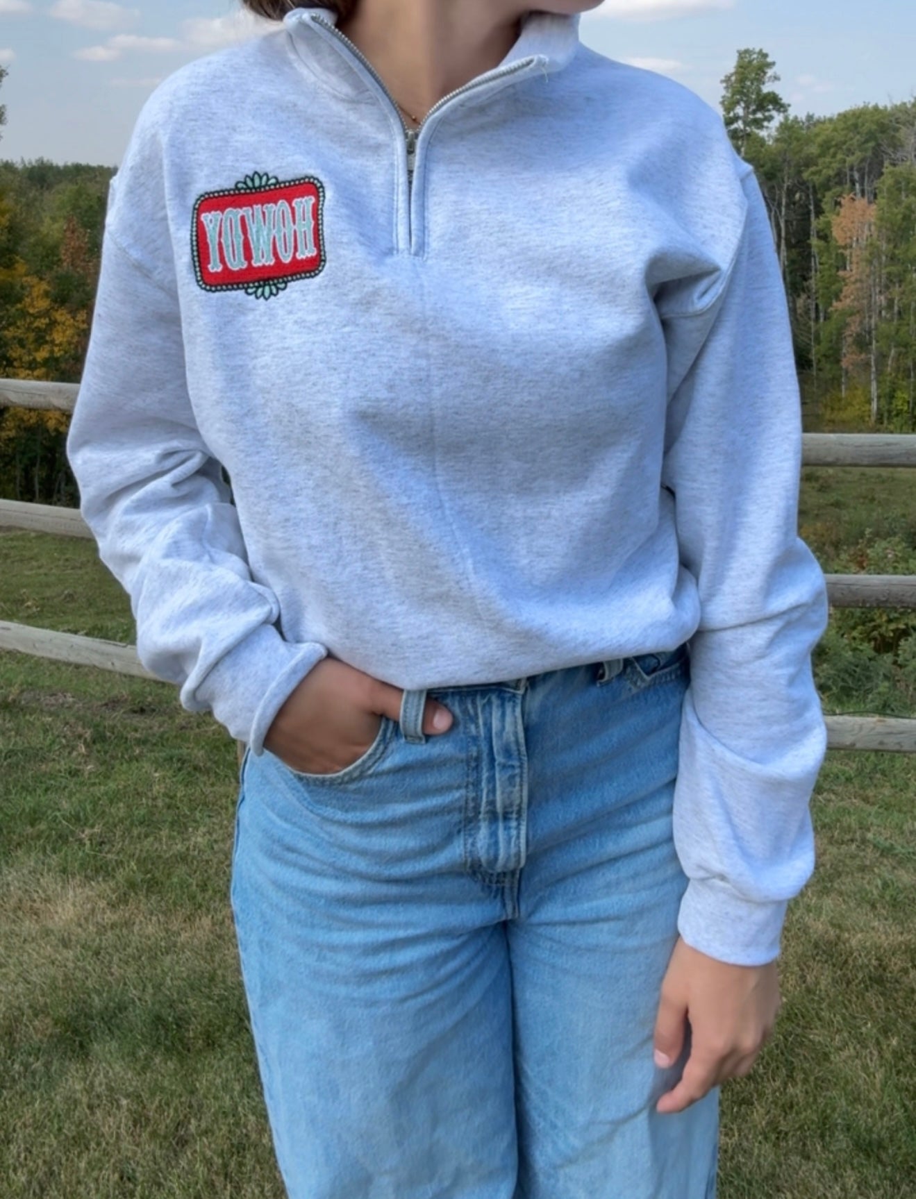 Howdy Quarter Zip